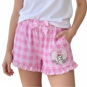 Disney The Aristocats Marie Ruffle Lounge Shorts size medium new with tags